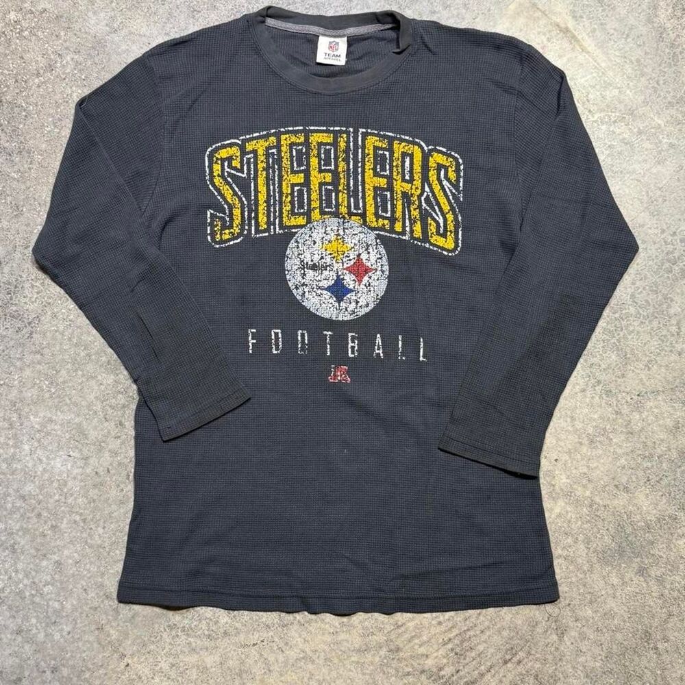 Nfl Men's Grey and Black Shirt